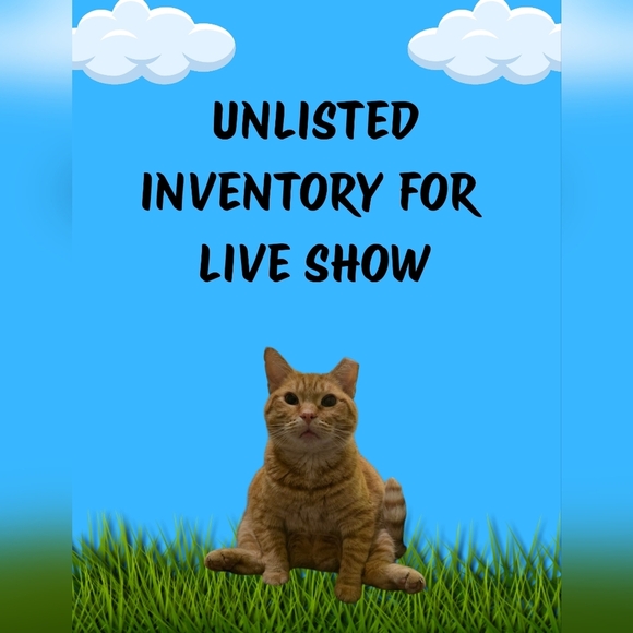 UNLISTED INVENTORY FOR LIVE SHOW - Picture 1 of 1